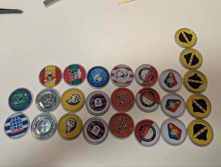 Collectie Voetbalcluppies, Verzamelen, Sportartikelen en Voetbal, Gebruikt, Overige typen, Overige binnenlandse clubs, Ophalen of Verzenden