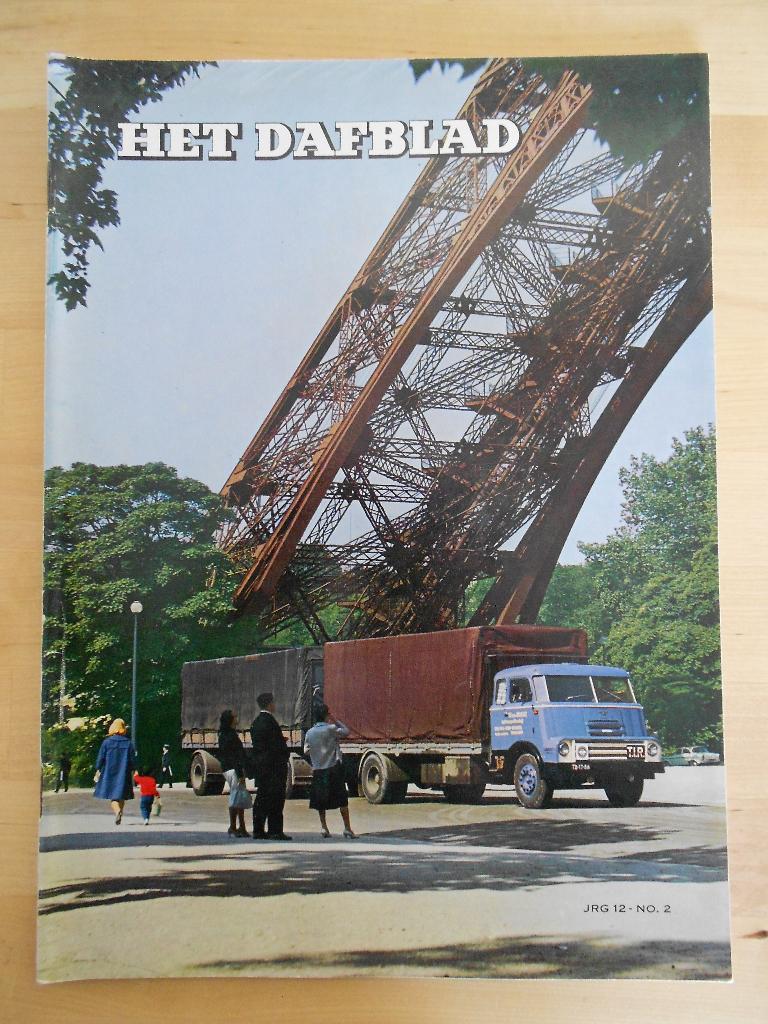 DAF DAFblad tijdschrift 1963 nummer 2 – 30 Kikker DO, Verzenden, Zo goed als nieuw, Overige merken, DAF
