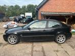 BMW 3-Serie 1.8 TI 316 Compact 2003 Zwart, Auto's, BMW, 65 €/maand, Achterwielaandrijving, 1250 kg, 4 cilinders