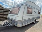T.E.C Travelking 490 Enkele bedden,Mover,Voortent,Bovag 2025, Caravans en Kamperen, Caravans, T.E.C., 2 aparte bedden, Schokbreker