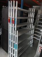 Nieuwe Euroscaffold steiger 8m WerkHoogte €2699 ex BTW, Doe-het-zelf en Verbouw, Steigers, Ophalen, Nieuw, Rolsteiger of Kamersteiger