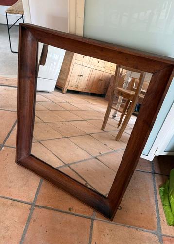 Antike houten spiegel  beschikbaar voor biedingen