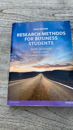 Research methods for business students -Saunders, Ophalen of Verzenden, Alpha, Zo goed als nieuw, WO