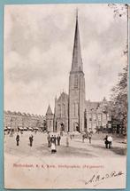1902 ROTTERDAM FEIJENOORD R.K. Kerk Stieltjesplein Volk, Verzamelen, Gelopen, Zuid-Holland, Voor 1920, Verzenden