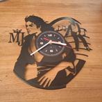 Vinyl Wandklok - Michael Jackson, Ophalen of Verzenden, Zo goed als nieuw, Analoog, Wandklok
