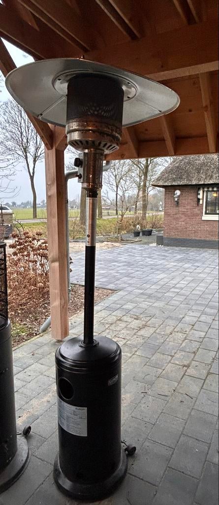 Terrasverwarmer op gas - Eurom THG 14000, Tuin en Terras, Terrasverwarmers, Ophalen, Gebruikt, Gas, Vloer