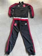 Ajax trainingspak XS, Ophalen, Zwart, Zo goed als nieuw, Adidas