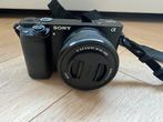 Sony ILCE-6000L (Sony A600 weinig gebruikt), Audio, Tv en Foto, Fotocamera's Digitaal, Ophalen, Zo goed als nieuw, Compact, Sony