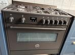 Ivm met verhuizing 6 pits Bertazzoni gasfornuis, Witgoed en Apparatuur, Fornuizen, Ophalen, 60 cm of meer, Zo goed als nieuw, Gas