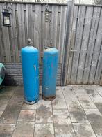 Oude gasflessen voor tuinkachel, Ophalen of Verzenden, Gebruikt