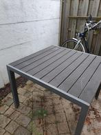 Tuintafel antraciet, Tuin en Terras, Ophalen of Verzenden, Zo goed als nieuw, Rechthoekig, Aluminium