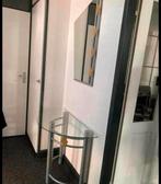 Tafeltje met spiegel, Huis en Inrichting, Tafels | Sidetables, Ophalen, Gebruikt, 50 tot 100 cm, 25 tot 50 cm