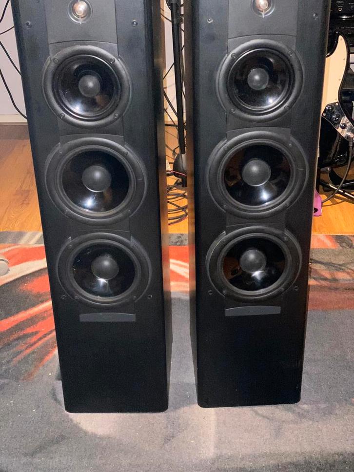 JBL XL80 Vloerspeakers - Party Set!, Audio, Tv en Foto, Luidsprekers, Gebruikt, Front, Rear of Stereo speakers, 120 watt of meer