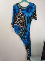 Female dress, never worn, brand "Mary Cool - Paris," one siz, Ophalen of Verzenden, Zo goed als nieuw, Blauw, Boven de knie