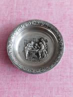 Zilveren asbak met tafereel, Herbert Hooijkaas 1929, zilver, Antiek en Kunst, Antiek | Goud en Zilver, Ophalen of Verzenden, Zilver