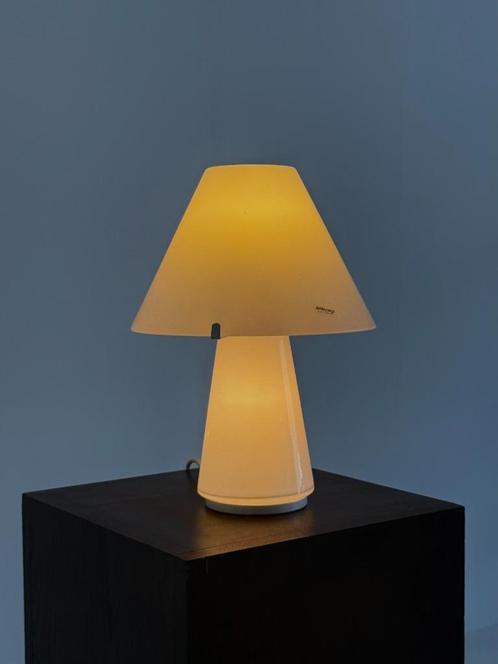 Vintage Italiaanse Mushroom Tafellamp van Carlo Nason voor A, Huis en Inrichting, Lampen | Tafellampen, Zo goed als nieuw, Minder dan 50 cm