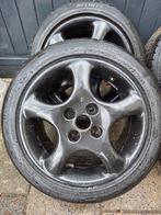 15 Inch Lichtmetalen Velgen 4x100 met Zomerbanden, Auto-onderdelen, Banden en Velgen, Ophalen, Gebruikt, 15 inch, Banden en Velgen