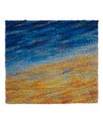 Handgeweven wandkleed – retro textielkunst – Janna Doebele, Antiek en Kunst, Ophalen of Verzenden