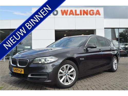 BMW 5 Serie Touring 518d Executive Leer | Xenon | Groot navi, Auto's, BMW, Bedrijf, Te koop, 5-Serie, ABS, Airbags, Airconditioning