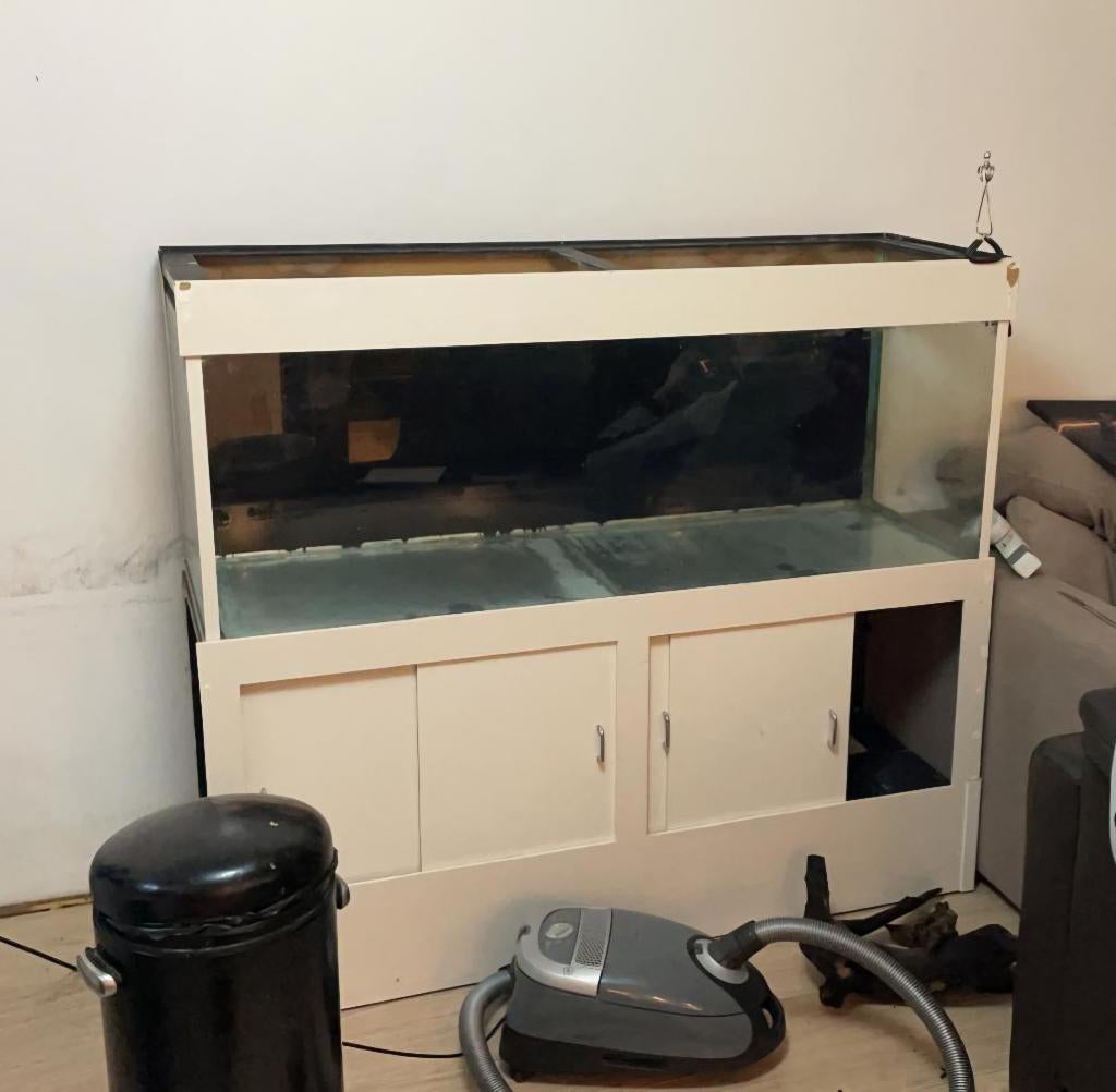 Aquarium en Eheim-pomp, ook geschikt voor schildpadden, Dieren en Toebehoren, Vissen | Aquaria en Toebehoren, Ophalen, Gebruikt