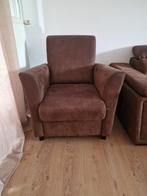 Bruine fauteuil - Zo goed als nieuw, Huis en Inrichting, Fauteuils, Ophalen, 75 tot 100 cm, Zo goed als nieuw, 75 tot 100 cm