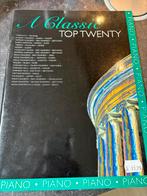 Classic Top Twenty - Piano Bladmuziek, Klassiek, Overige soorten, Ophalen of Verzenden, Zo goed als nieuw