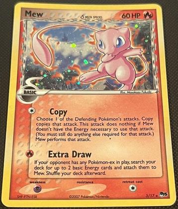 *GEZOCHT* Mew [Holo] #3 Pokemon POP Series 5 beschikbaar voor biedingen
