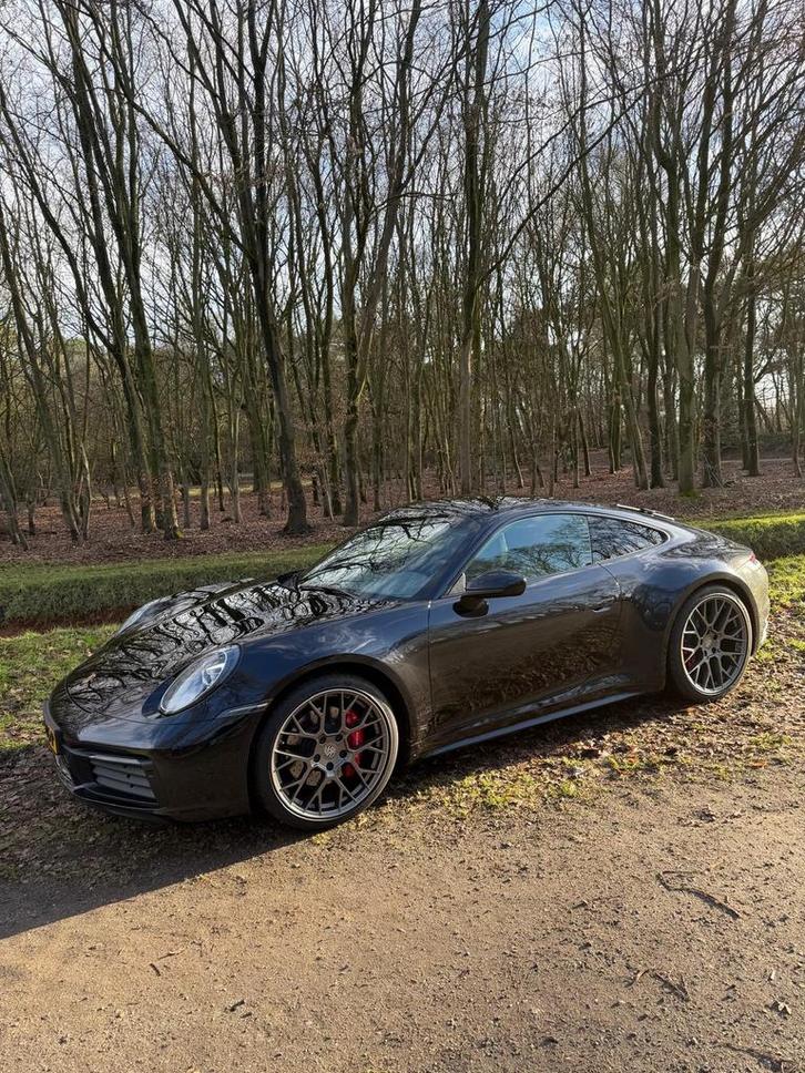 Porsche 911 Carrera 4S 450PK PDK 2019 Zwart, Auto's, Porsche, Particulier, 4x4, ABS, Achteruitrijcamera, Adaptieve lichten, Airbags