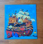 Djeco Puzzel - 54 Stukjes - Het schip van Roodbaard, Kinderen en Baby's, Speelgoed | Kinderpuzzels, Ophalen of Verzenden, Meer dan 50 stukjes