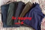 5x Leggings - XS/S - SuperTrash - 4(nieuw)+1gratis - tot. €6, Legging, Maat 36/38 (S), Zwart, Nieuw