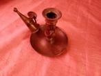 Blaker,  Bronzen/messing kaarsen standaard + dover, Ophalen of Verzenden