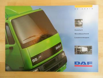 DAF 55 Brochure 1995 beschikbaar voor biedingen