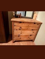 Vintage IKEA Grenen 3 Ladenkast afmeting B90 H85 D52, Huis en Inrichting, Ophalen, Gebruikt, Vintage, 50 tot 100 cm