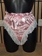Sexy extreem grote  nieuwe roze Sissy-slip maat XXXL, Verzenden, Roze, Slip