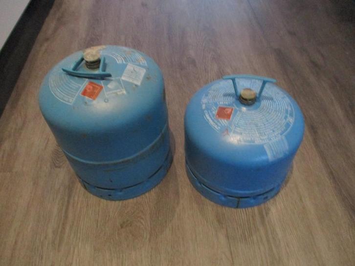 Gasflessen, Caravans en Kamperen, Kampeeraccessoires, Gebruikt, Ophalen