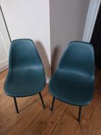 2 Kwantum Jip kinderstoelen - Donkergroen & Zwart, Huis en Inrichting, Stoelen, Ophalen, Gebruikt, Zwart, Twee