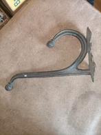 Brocante gietijzeren wandhaak, Ophalen of Verzenden