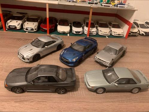 JDM collectie te koop. Nissans, Toyota’s, Subaru’s en Mazda, Hobby en Vrije tijd, Modelauto's | 1:18, Zo goed als nieuw, Kyosho
