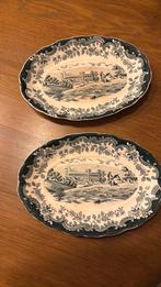 2 Serveerschaaltjes van Royal Worcester England, Antiek en Kunst, Ophalen of Verzenden