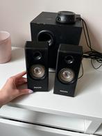 Philips speakers, Audio, Tv en Foto, Luidsprekers, Ophalen, Gebruikt, Minder dan 60 watt, Philips
