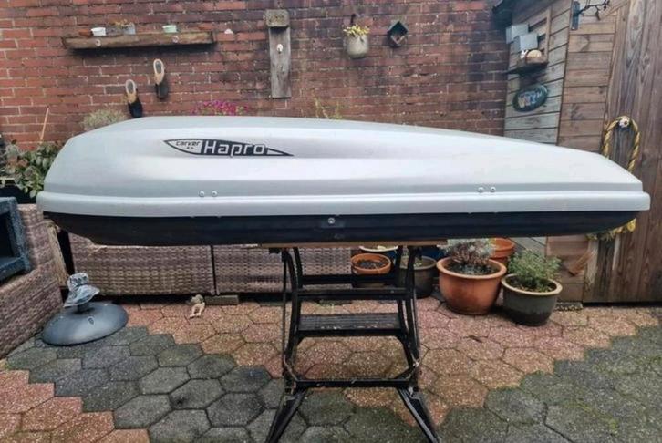Hapro Carver 6.4 Dakoffer - Ruime Bagageruimte!, Auto diversen, Dakkoffers, Gebruikt, Ophalen