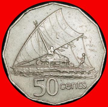 Ⰶ AUSTRALIA 1975-1987: FIJI 50 CENTS 1981 ELIZABETH II 1953- beschikbaar voor biedingen