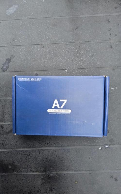 A7 Draadloze Oplaadbare Gaming Muis, Computers en Software, Muizen, Nieuw, Gaming muis, Ophalen of Verzenden