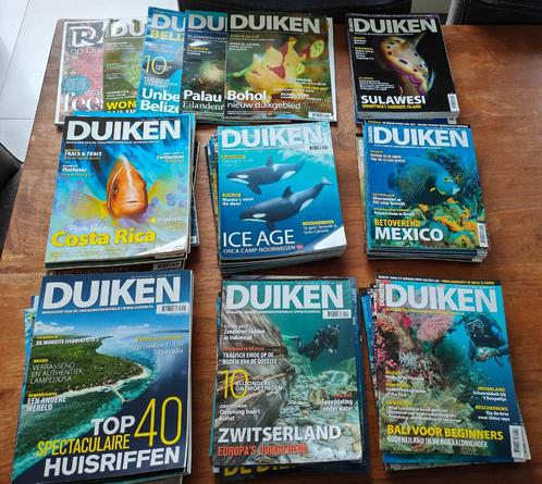 Duiken magazines, Boeken, Hobby en Vrije tijd, Zo goed als nieuw, Overige onderwerpen, Ophalen