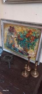 Stilleven Fruit /Bloemen., Antiek en Kunst, Ophalen of Verzenden