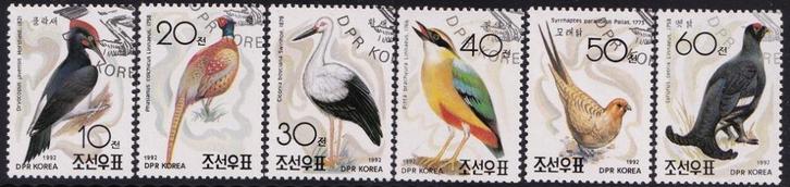 1173 - Noord Korea michel 3301/3306 gestempeld , Vogels, Postzegels en Munten, Postzegels | Azië, Gestempeld, Oost-Azië, Verzenden