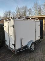 Powertrailer gesloten aanhanger met veel opties, Ophalen, Gebruikt