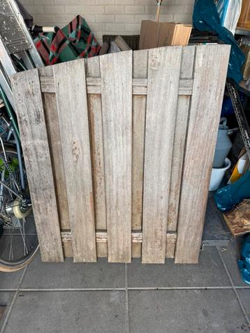 Tuinscherm - schutting bankirai hout beschikbaar voor biedingen