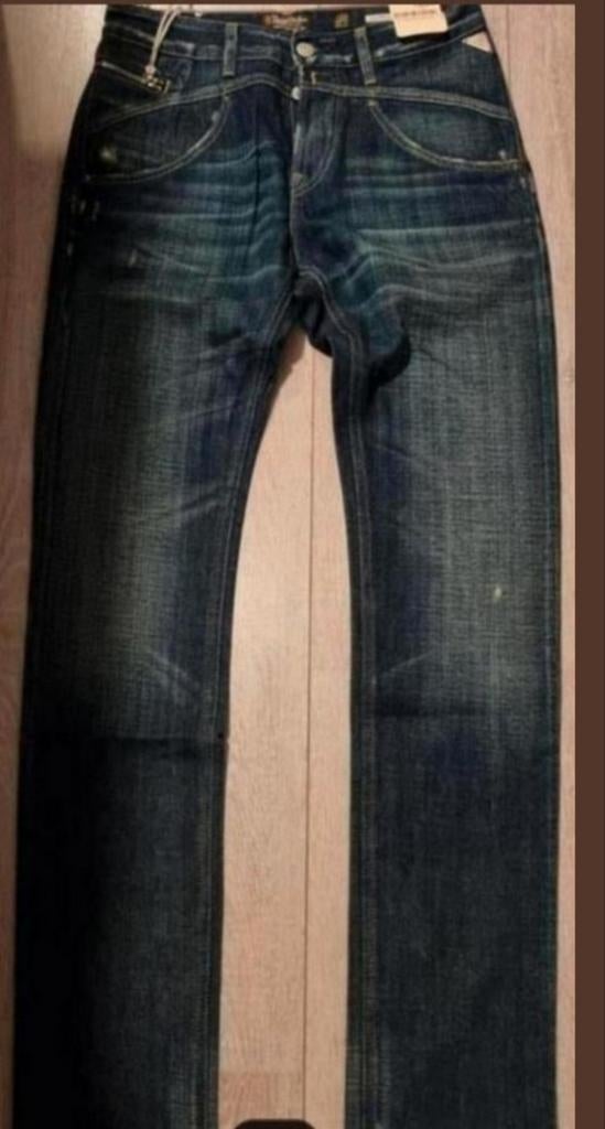 Spijkerbroek dames, Blauw, Ophalen of Verzenden, Lang, REPLAY