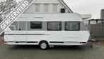 LMC Sassino 470 K Mover/airtent/fietsdrager, Caravans en Kamperen, Caravans, Standaardzit, Bedrijf, 750 - 1000 kg, Schokbreker